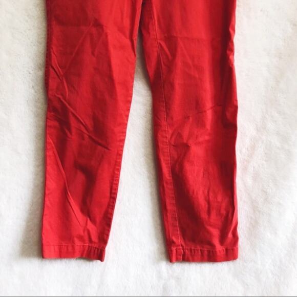 GAP Raspberry Slim City Crop Pants - Picture 7 of 8